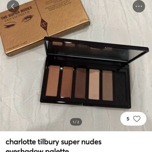 Charlotte Tilbury Super Nudes Eyeshadow Palette — Warm Neutrals & Pink Tones